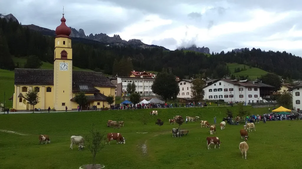 Soraga di Fassa, prima porta della Val di Fassa